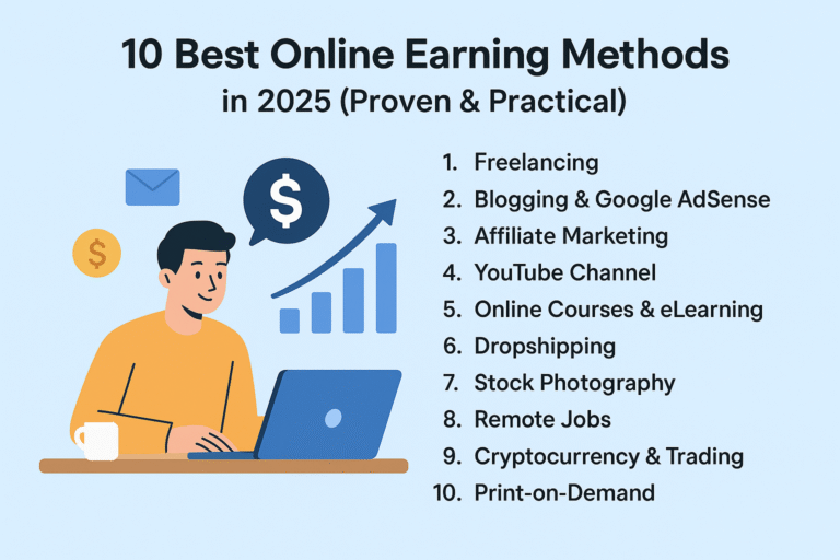 10 Best Online Earning Methods in 2025