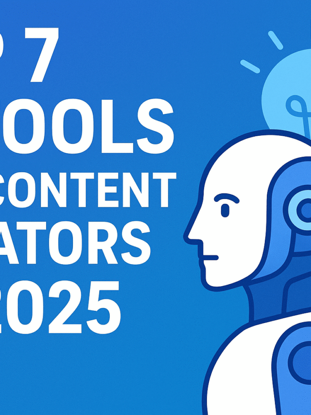 Top 7 AI Tools for Content Creators in 2025 (Boost Productivity & Earnings)