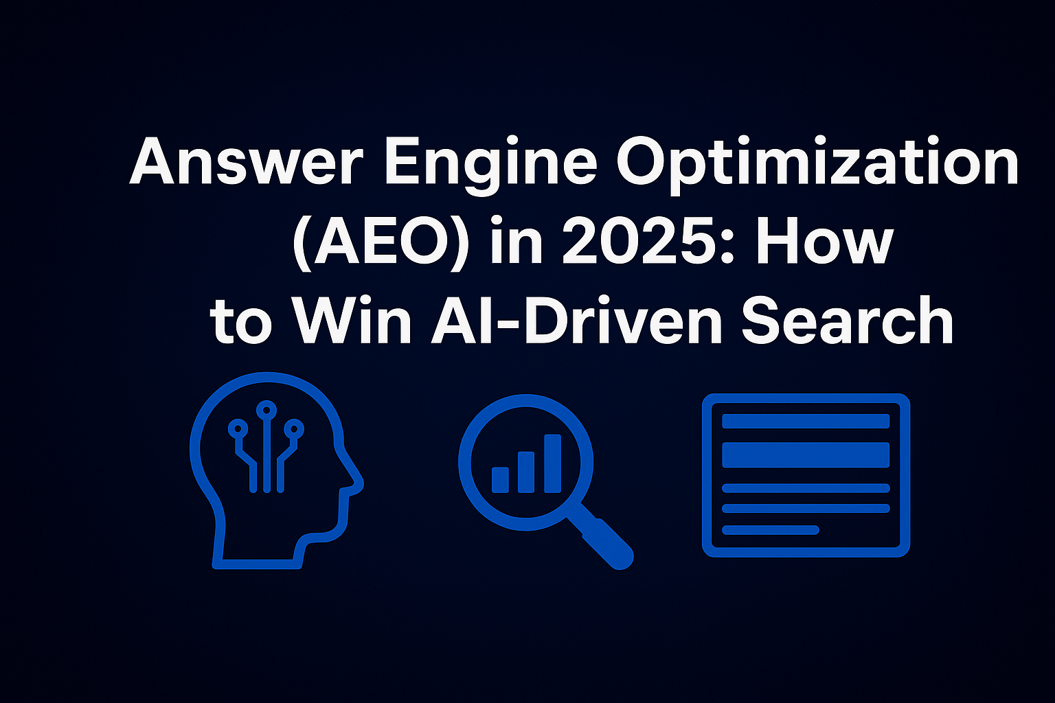 How to Win AI-Driven Search