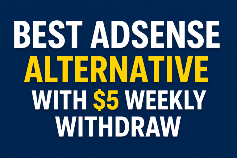 Best AdSense Alternative