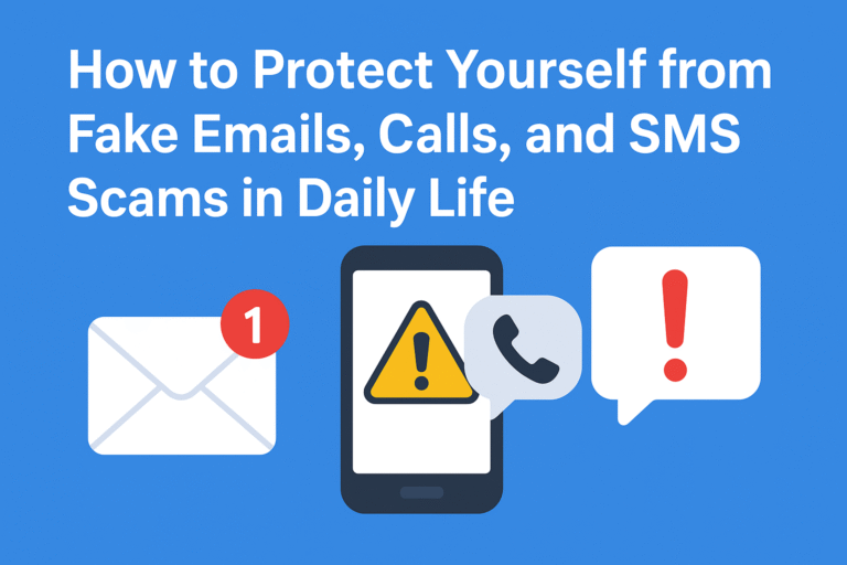 How to Protect Yourself from Fake Emails, Calls & SMS Scams