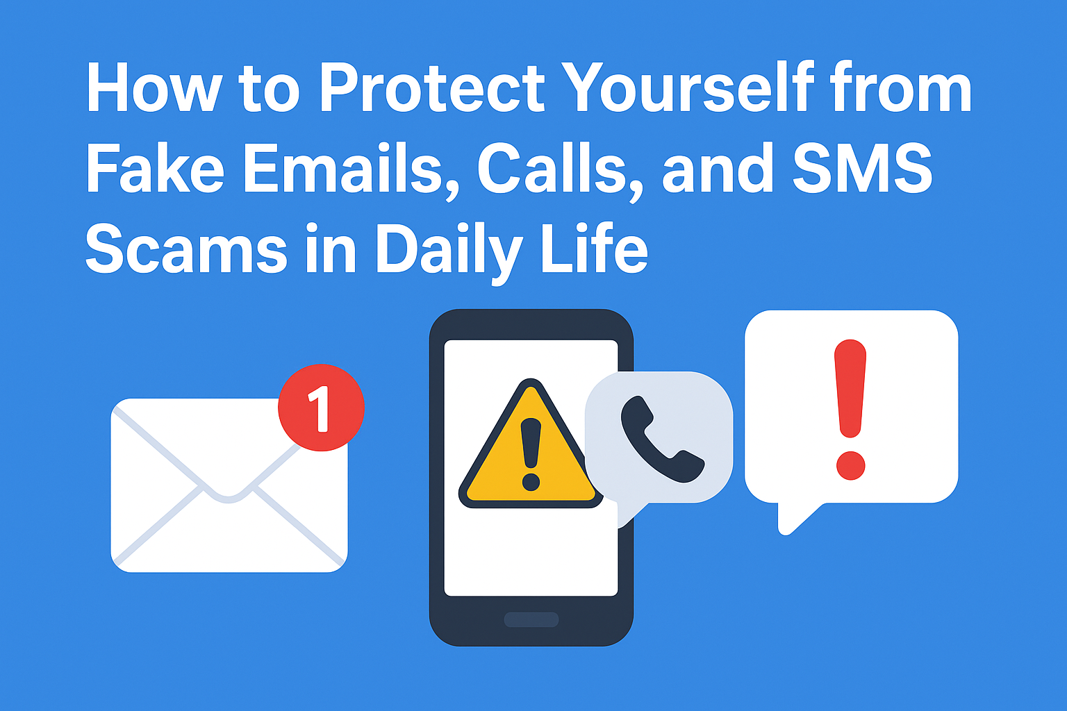 How to Protect Yourself from Fake Emails, Calls & SMS Scams